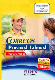 PERSONAL LABORAL DE CORREOS TEMARIO VOL 2