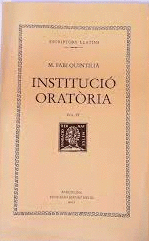 INSTITUCI� ORAT�RIA, VOL. VI (LLIBRE VII)
