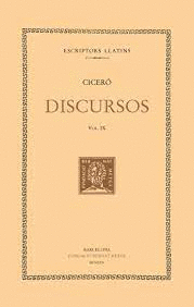 DISCURSOS, VOL. IX: SOBRE LA LLEI AGR�RIA. DEFENSA DE GAI RABIRI.