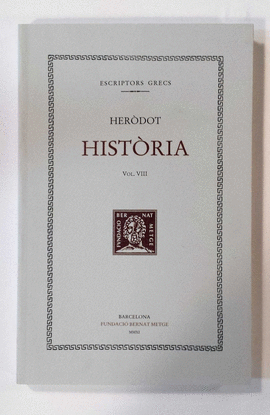HIST�RIA, VOL. VIII (LLIBRE VIII)
