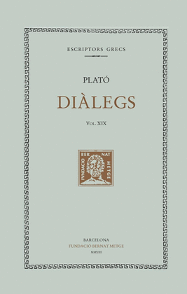 DI�LEGS, VOL. XIX: LES LLEIS (LLIBRES I-III)
