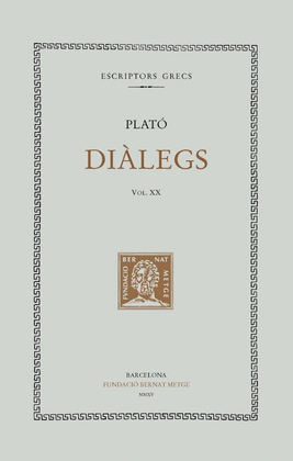 DI�LEGS, VOL. XX: LES LLEIS (LLIBRES IV-VI)