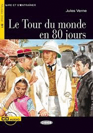 LE TOUR DU MONDE EN 80 JOURS+CD L&E COMP VIE