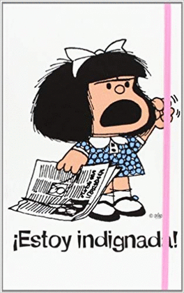 CUADERNO MAFALDA ESTOY INDIGNADA (GRANDE)
