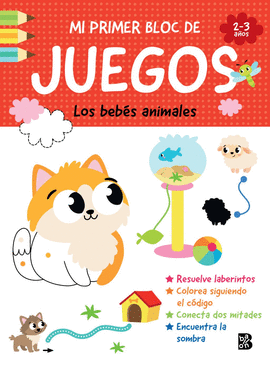 PRIMER BLOC JUEGOS BEBES ANIMALES