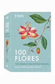 100 FLORES (ESTUCHE CIEN TARJETAS CON MOTIVOS FLORALES)