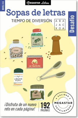 BLOC DE SOPAS DE LETRAS DESAFO (1) TIEMPO DE DIVERSIN