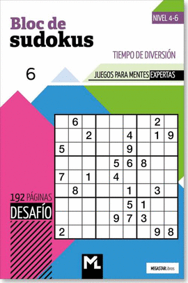 BLOC DE SUDOKU DESAFO (6) TIEMPO DE DIVERSIN
