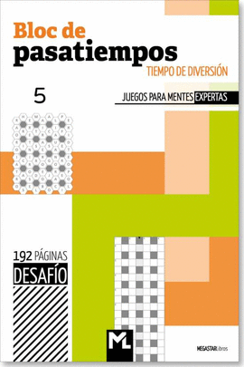 BLOC DE PASATIEMPOS DESAFO (5) TIEMPO DE DIVERSIN