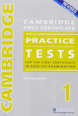 CAMBRIDGE FIRST CERTIFICATE PRACTICE TEST 1 CD AUDIO