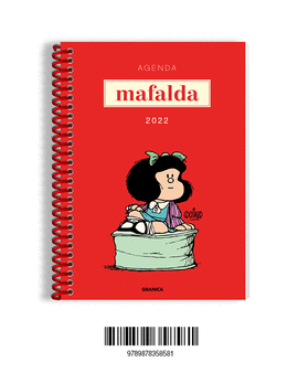 AGENDA (2022) AGENDA ANILLADA M�DULOS ROJA