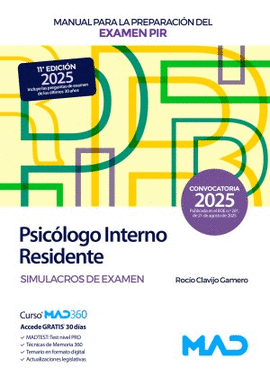 MANUAL PARA LA PREPARACIN DEL EXAMEN PIR  (PSICLOGO INTERNO RESIDENTE)