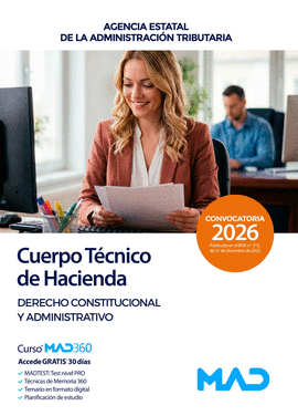 CUERPO T�CNICO DE HACIENDA DERECHO CONSTITUCIONAL Y ADMINISTRATIVO