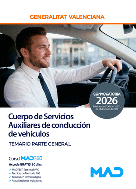 CUERPO DE SERVICIOS AUXILIARES DE CONDUCCI�N DE VEH�CULOS
