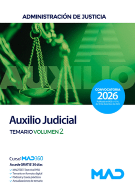 AUXILIO JUDICIAL TEMARIO VOL 2