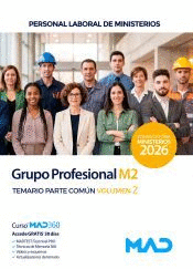 GRUPO PROFESIONAL M2 PERSONAL LABORAL TEMARIO PARTE COM�N VOL 1
