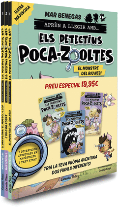 PACK APR�N A LLEGIR AMB ELS DETECTIUS POCA-ZOOLTES 1213 EN LLETRA MAYUSCULA