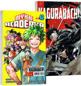 MY HERO ACADEMIA N� 42 + KAGURABACHI N� 01 (PACK ESPECIAL)