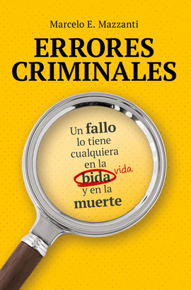 ERRORES CRIMINALES